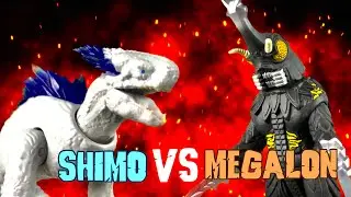 KAIJU TOY BATTLE: SHIMO VS MEGALON