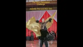Jeanette Thor and Alon Gilin perform Pro-Am showcase at The City's Dancesport Challenge 2022.