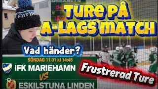 Матч основной команды IFK, напряженный второй период и Туре, который хочет домой.