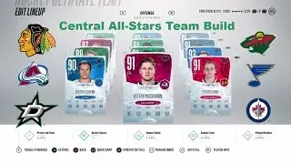 NHL 18 HUT - Central All-Stars Team Build