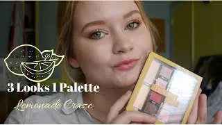 3 Looks 1 Palette: Lemonade Craze 🍋