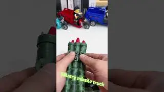 Military missile truck