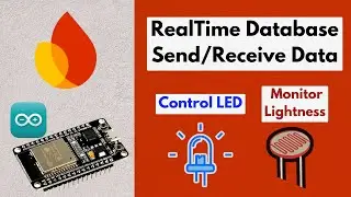 Firebase With ESP || Send and Receive data With Realtime Database.