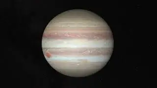 9 Hour 55 Min 30 Sec of JUPITER Rotating in Real-Time &ndash; With Background Music