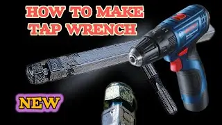 TAP WRENCH  DIY TOOL BUILDING #tapwrench #handtap