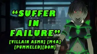 [ASMR Roleplay] Defeated By The Villain! [M4A] [Villain] [Dom]