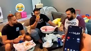 فهد العرادي سناب [ 148 ] تحدي اسرع واحد ياكل 10 تشيز برجر 😂🍔