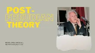 Post-Freudian Theory- Erik Erickson (Impersonation)/ TOP project/ BEJER 2-G3
