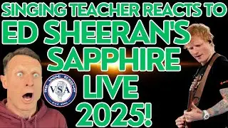 Учительница вокала отреагировала на выступление Эда Ширана на концерте Sapphire Live 2025