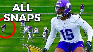 Dallas Turner Preseason Week 2 | Every Snap