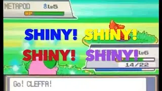 Pokemon PlayThrough - Pokemon Heart Gold Cute Charm Glitch Edition;  Shiny Pokemon Unlimited!