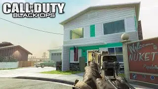 Skorpion on Nuketown in 2024! Call of Duty Black Ops 1 Multiplayer Gameplay (No Commentary)