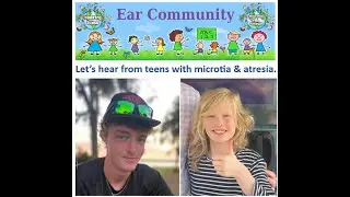 Microtia Teen Chat through Ear Community