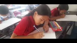 INTER SCHOOL ART COMPETITION  || NORTH POLE ACADEMY || CHILDREN PAINTING || ART || BK ART Gallery