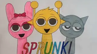 Coloring Incredibox SPRUNKI Characters