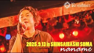 2025.9.13 shinsaibashi soma Re:sistance naname