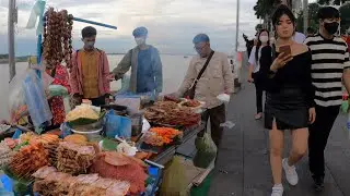 Most Popular Khmer People Walking tour at Riverside - Phnom Penh street food in Cambodia