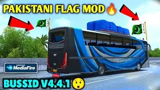 How To Add Pakistani Flag in Bus Simulator Indonesia | BUSSID Flag Mod 2026 🇵🇰
