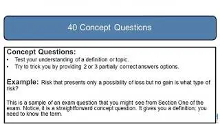 CPCU® 500 Exam Questions Part A (CPCU® 500 Video Series Part 4)