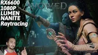 Avowed | RX 6600 + Ryzen 5 3600 | All Settings 1080P | Performance Test