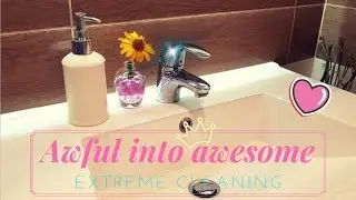 Awful bathroom cleaning timelapse