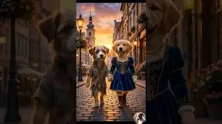 Poor Puppy Loved a Rich Girl 🐶💔 | Puppy Sad Love Story #shorts #puppylove #puppylovestory