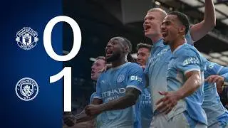 Man United 0-1 Man City | Highlights as 10-man Blues win Manchester derby through Haaland