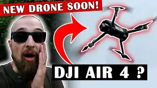 Представлены DJI AIR 3S и AIR 4, в сеть попали кадры испытаний | Новый дрон на подходе