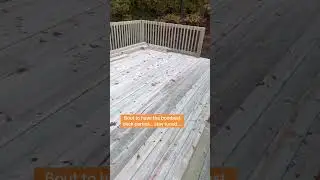 Huge Deck Vibez! #deckbuild #diy #homebuilding