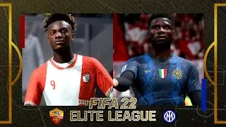 FIFA 22 Elite League | AS Roma vs Inter Milan