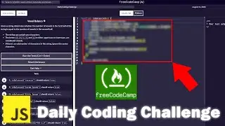 JavaScript Daily Code Challenge 8/11/25 - FreeCodeCamp