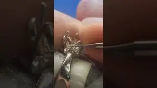 Silver ring making process #reels #jewelry #diamond #ring #silver#reels #viral ##reels