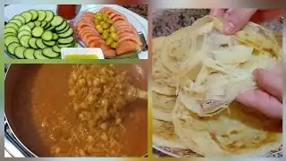 شاركت معكم طريقتي 🧕في الملوي 🤗 او حريرة اللي ما تشبعوش منها ،نهاري كيفاش داز نهار الاحد
