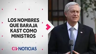 Independientes y de su círculo: Los nombres que baraja José Antonio Kast como ministros