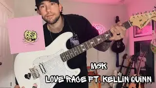 Machine Gun Kelly - Love Race ft. Kellin Quinn (Guitar Cover w/  custom Stratocaster)