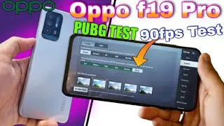 OPPO F19 PRO PUBG TEST, GAMING TEST, GRAPHICS TEST & BATTERY DRAIN TEST 🔥🔥🔥