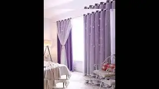 Curtain design 2025//living room curtain design//bed room curtain//#babar#vlogs#shorts