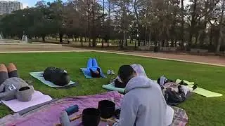Sound Bath Saturday at Hermann Park 1/10/26