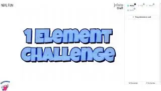 Infinite Craft - Under the Sea //ONE element challenge// casual game play