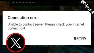 how to fix X Twitter connection error problem | X Twitter connection server error issue fixed #tech