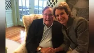 Will George H.W. Bush vote for Clinton?