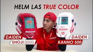 Keunggulan Kedok Las / Helm Las Otomatis DAIDEN SHOJI 8000 dan KANNO 500