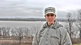 Flooding of Mississippi River from Jefferson Barracks