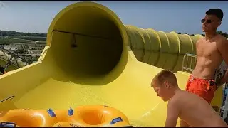 Water park Aquacolors in Poreč ( MAGICONE Water slide )
