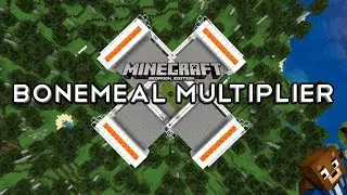 Moss Block Farm / Bone Meal Multiplier for Bedrock MCPE 1.17 (WORKING) block by block tutorial