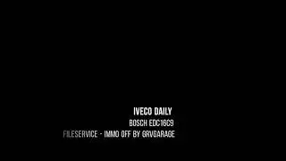 Iveco Daily Bosch Edc16c9 Immo off by GrvGarage