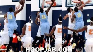 DORRELL WRIGHT POSTERIZES JAVALE MCGEE IN DREW LEAGUE GAME! SICK DUNK! HoopJab