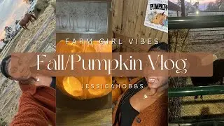 A Cozy Fall Vlog| Pumpkins, Come with us to the farm