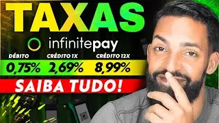 INFINITEPAY E AS MENORES TAXAS DO BRASIL EM MAQUINAS DE CART&Otilde;ES ( SAIBA TUDO )#infinitepay