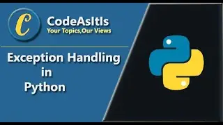 Exception Handling in Python || Exceptions in Python || Python Tutorial || Learn Python Programming